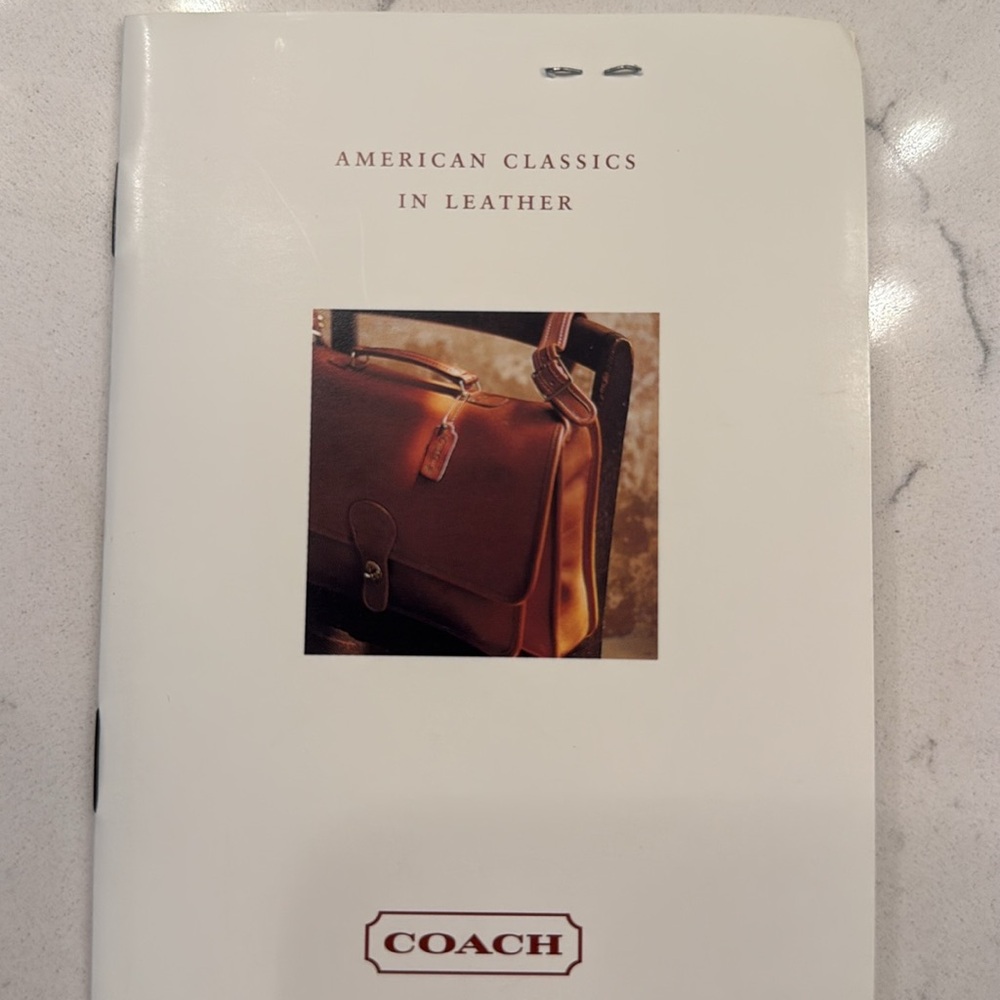 Vintage Coach Tan/Brown Leather Hand Bag - Picture 9 of 10